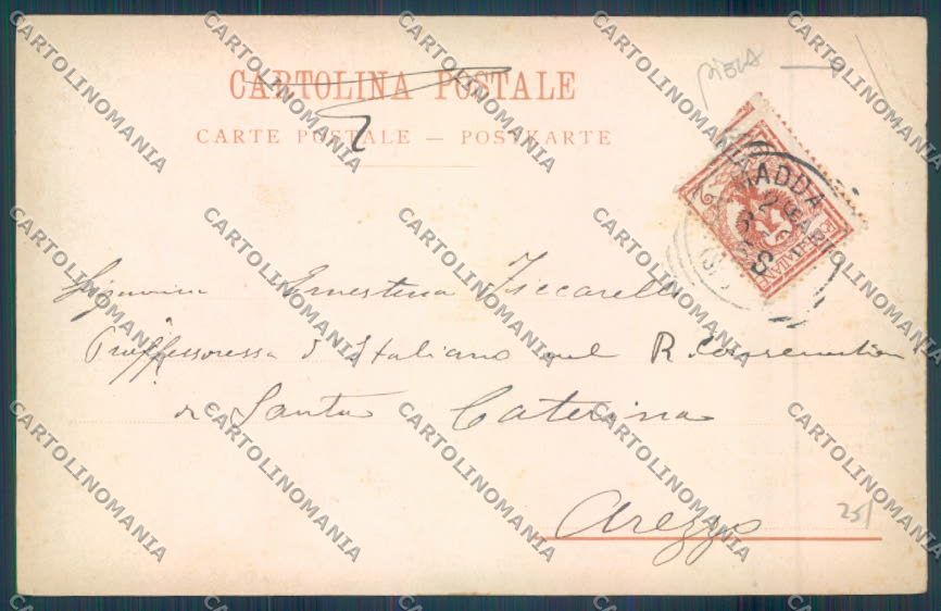 Sassari La Maddalena cartolina ZG0255 – retro