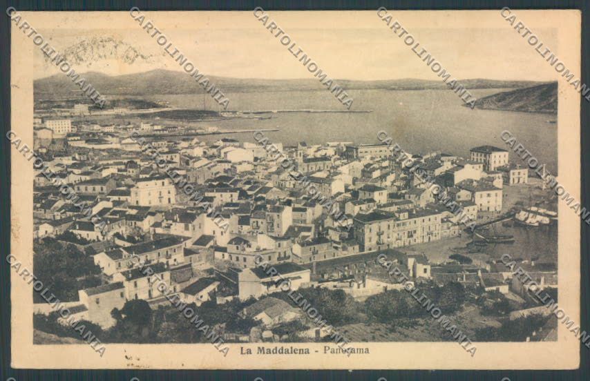 Sassari La Maddalena cartolina ZG0257 – fronte