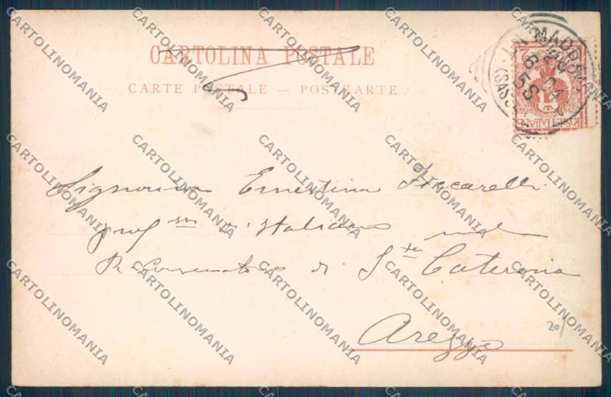 Sassari La Maddalena cartolina ZG0258 – retro