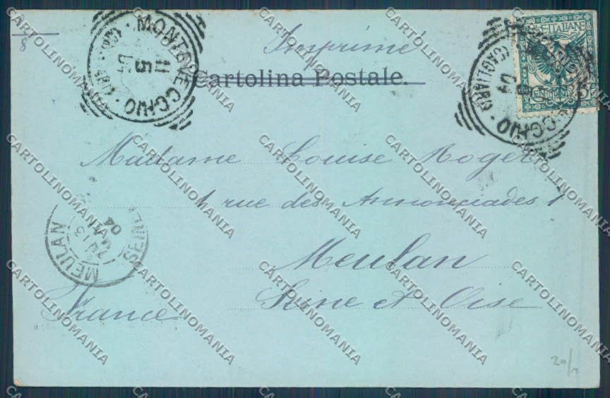 Oristano Bosa Chiaro di Luna cartolina ZG0263 – retro