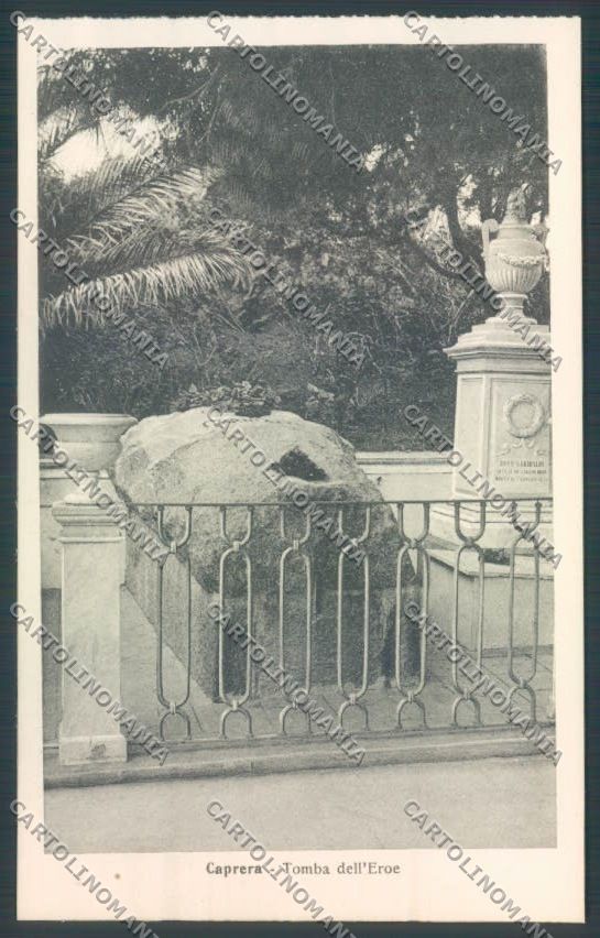 Sassari Caprera Garibaldi cartolina ZG0273 – fronte