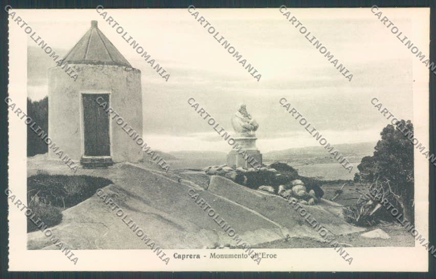 Sassari Caprera Garibaldi cartolina ZG0276 – fronte