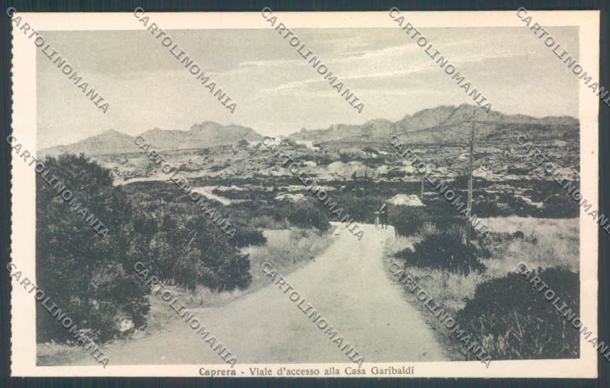 Sassari Caprera Garibaldi cartolina ZG0279 – fronte