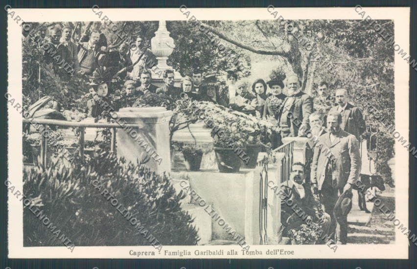 Sassari Caprera Garibaldi cartolina ZG0281 – fronte