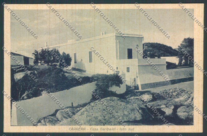Sassari Caprera Garibaldi cartolina ZG0284 – fronte