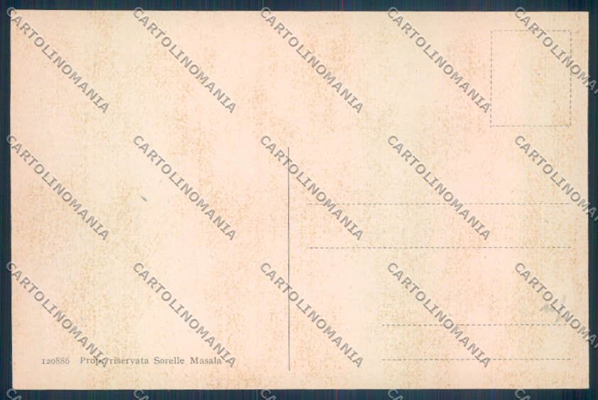 Sassari Caprera Garibaldi cartolina ZG0284 – retro