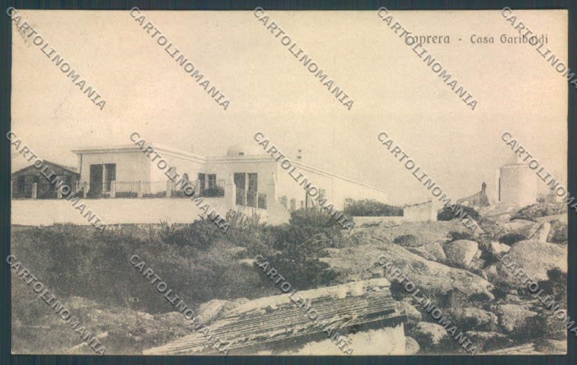 Sassari Caprera Garibaldi cartolina ZG0291 – fronte