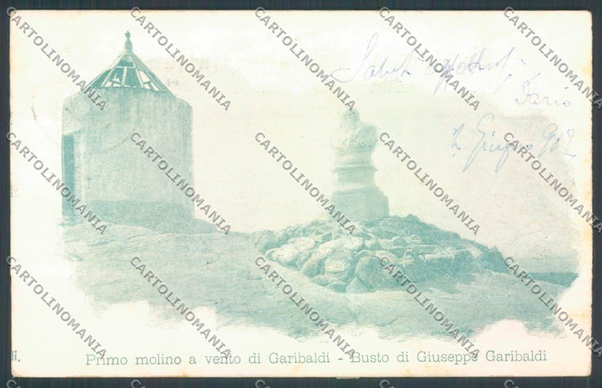 Sassari Caprera Garibaldi cartolina ZG0293 – fronte