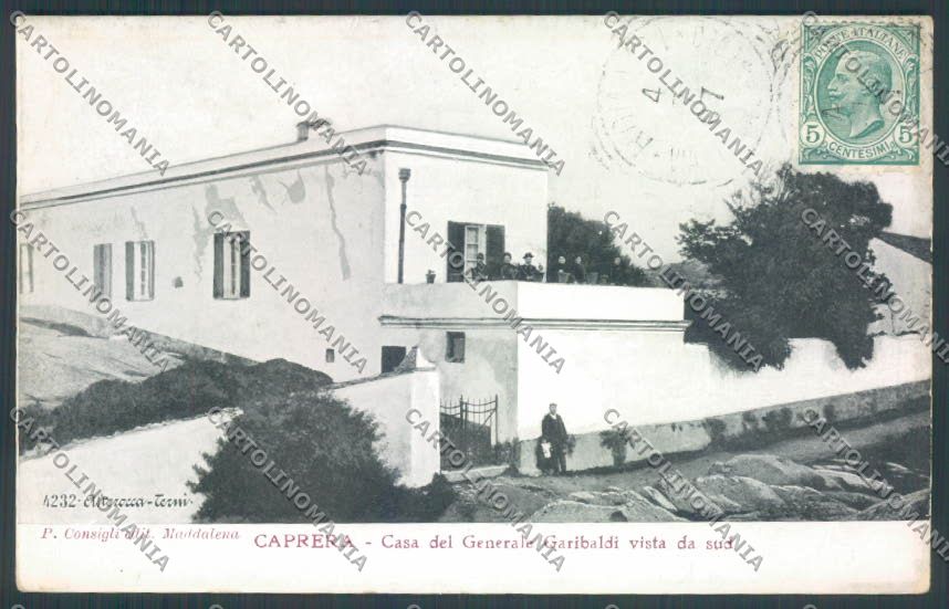 Sassari Caprera Garibaldi Alterocca cartolina ZG0294 – fronte