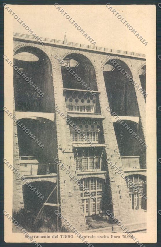 Oristano Tirso Diga cartolina ZG0304 – fronte