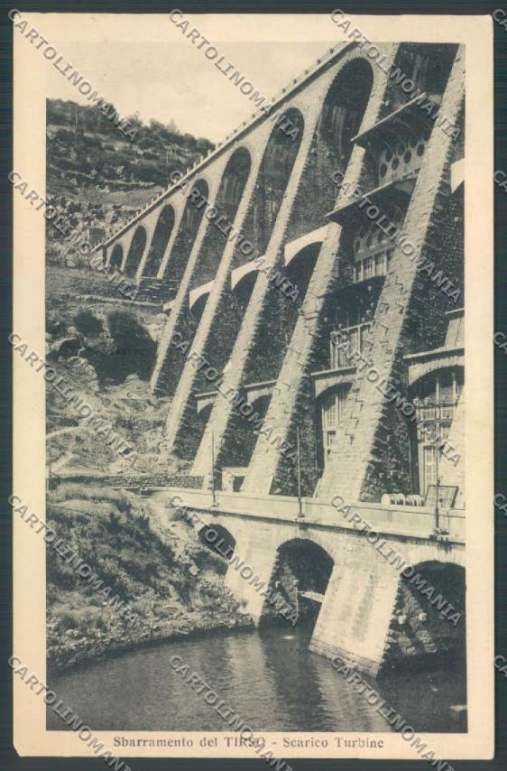 Oristano Tirso Diga cartolina ZG0305 – fronte