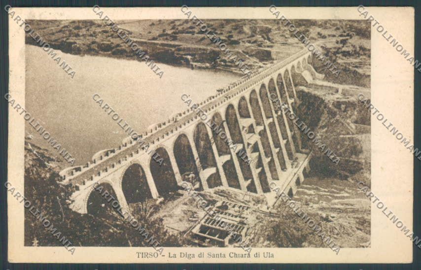 Oristano Tirso Diga cartolina ZG0307 – fronte
