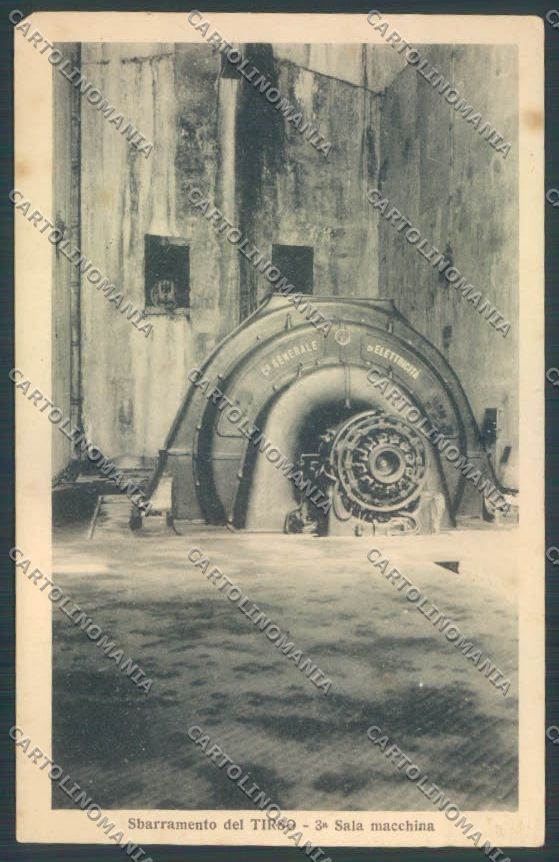 Oristano Tirso Diga cartolina ZG0314 – fronte
