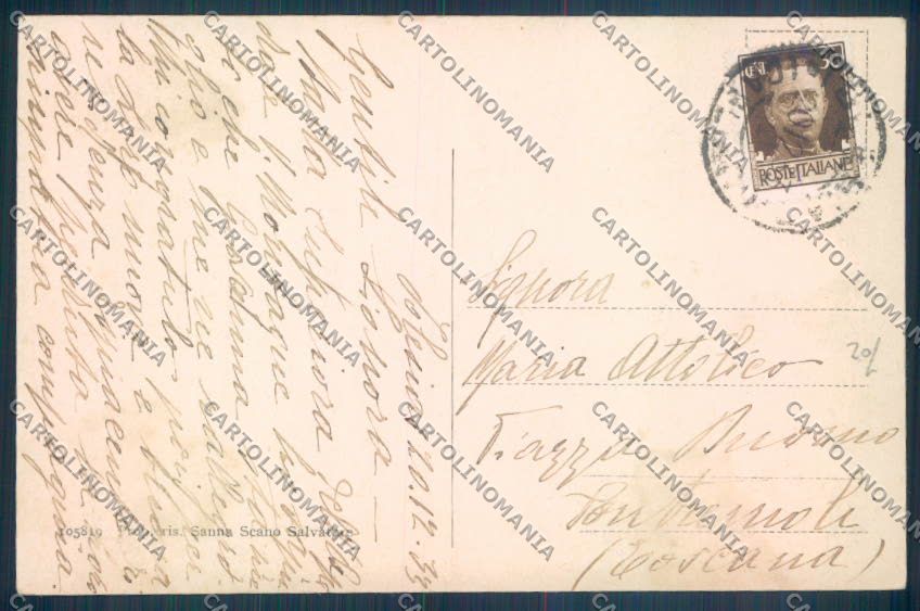Cagliari Iglesias Scuole Minerarie Miniere cartolina ZG0335 – retro