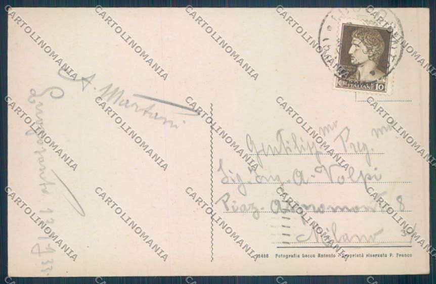 Sassari Luogosanto cartolina ZG0348 – retro