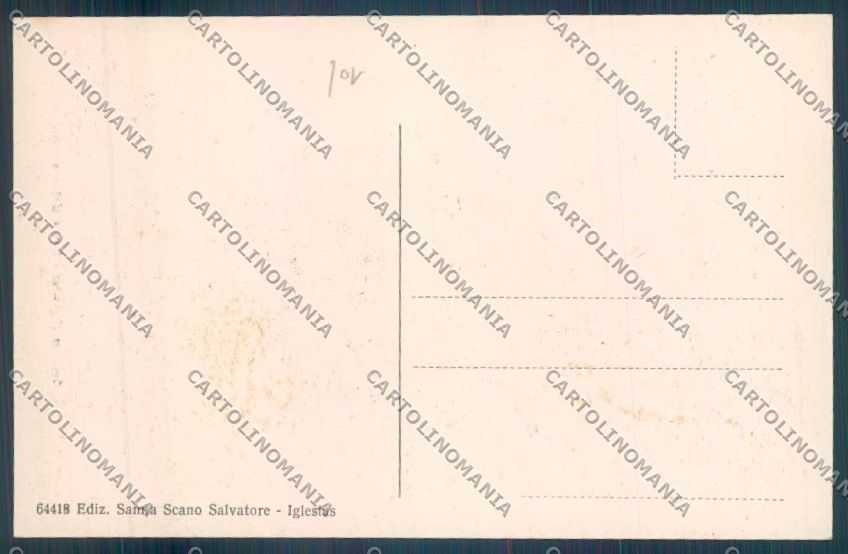 Cagliari Costumi Sardi Iglesias cartolina ZG0358 – retro
