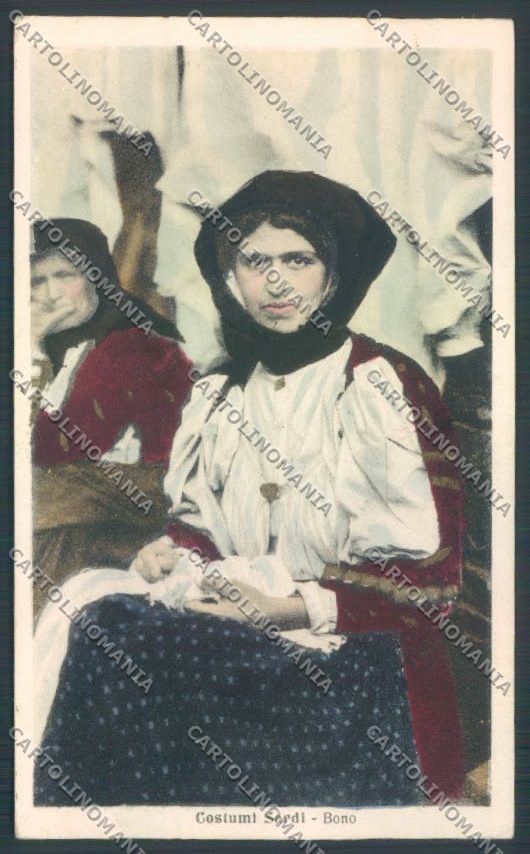 Cagliari Costumi Sardi Bono cartolina ZG0366 – fronte
