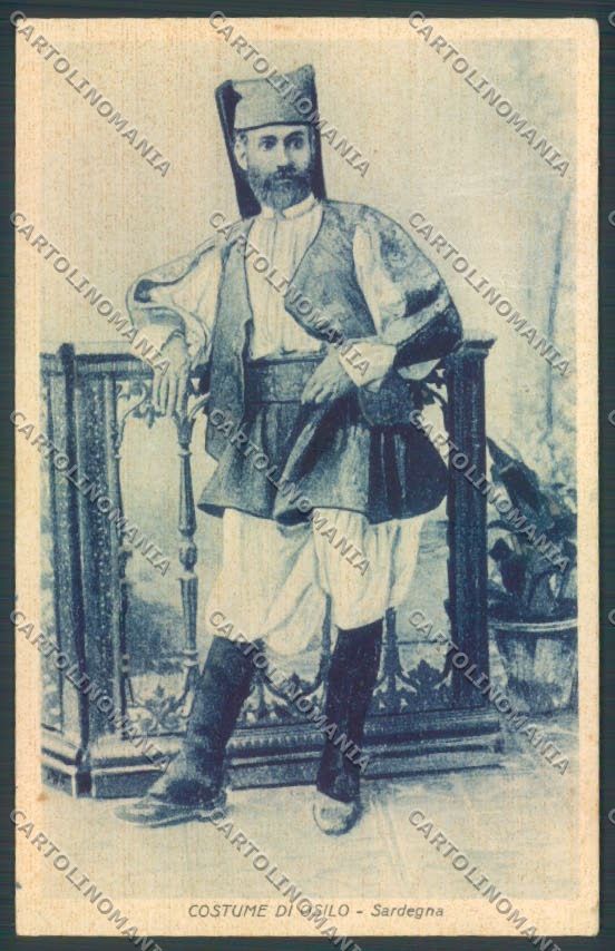 Sassari Costumi Sardi Osilo PIEGHINE cartolina ZG0385 – fronte