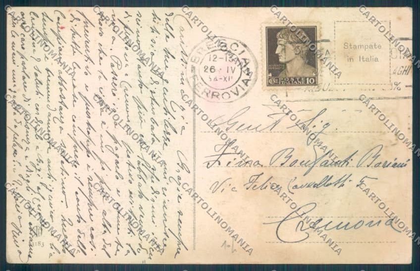 Nuoro Costumi Sardi Oliena cartolina ZG0445 – retro