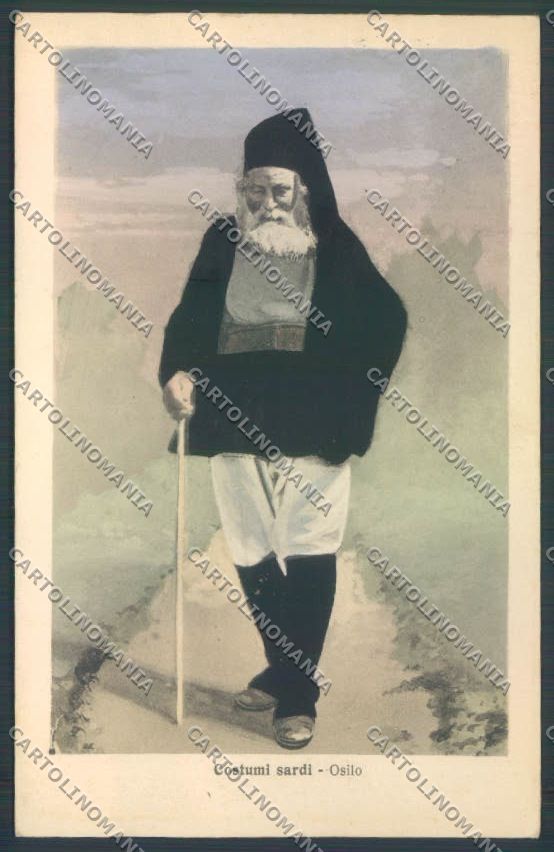 Sassari Costumi Sardi Osilo cartolina ZG0447 – fronte