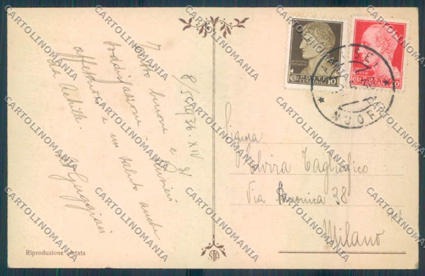 Sassari Costumi Sardi Laerru cartolina ZG0453 – retro