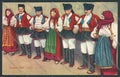 Nuoro Costumi Sardi Oliena cartolina ZG0456 – fronte