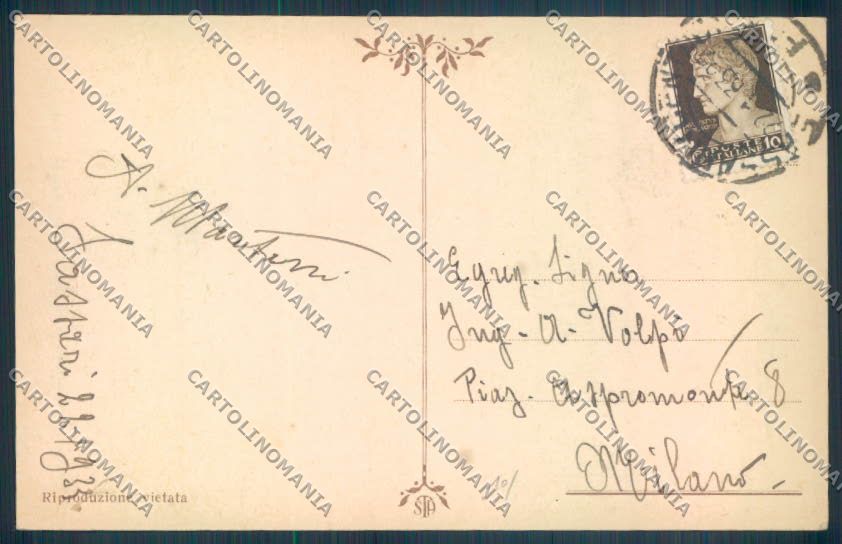 Nuoro Costumi Sardi Orosei cartolina ZG0457 – retro
