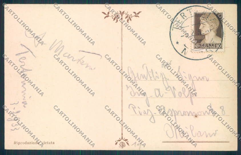 Cagliari Costumi Sardi cartolina ZG0460 – retro