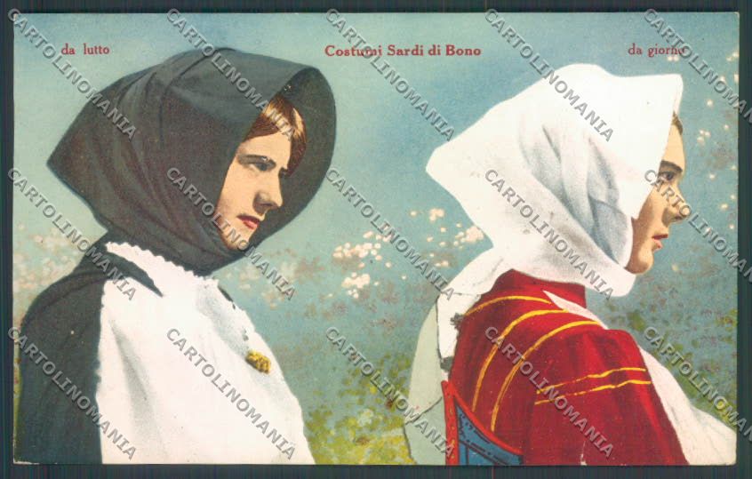 Cagliari Costumi Sardi Bono STRAPPINO cartolina ZG0461 – fronte
