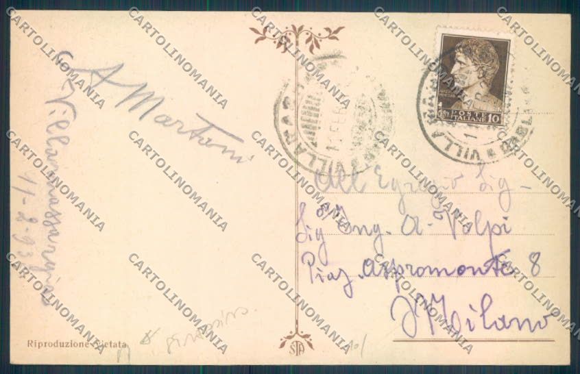 Cagliari Costumi Sardi Bono STRAPPINO cartolina ZG0461 – retro