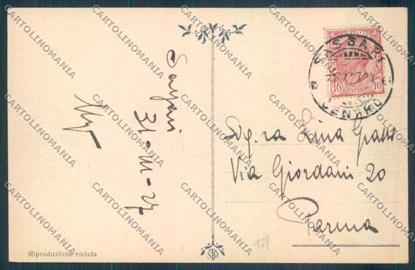 Nuoro Costumi Sardi Orosei cartolina ZG0466 – retro