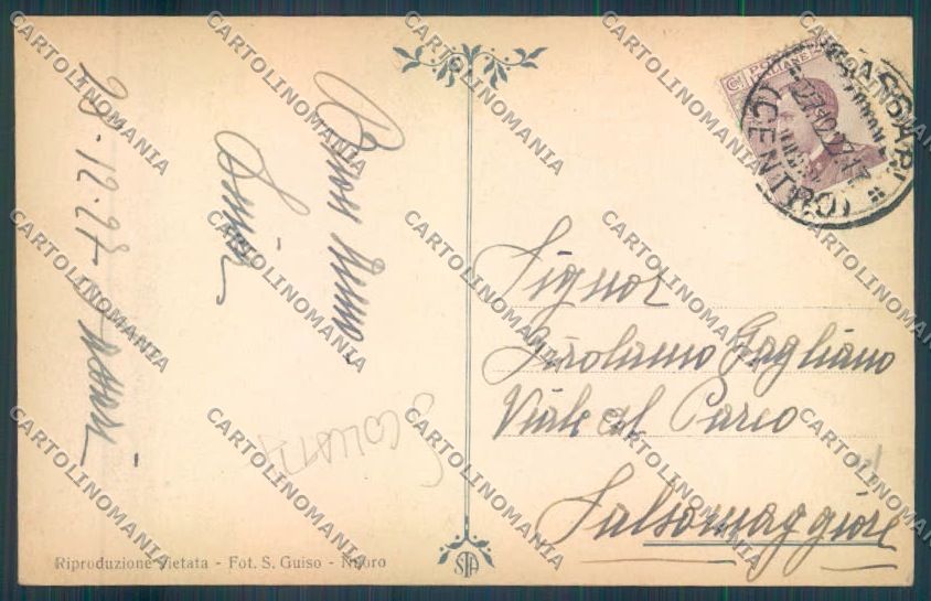 Nuoro Costumi Sardi Dorgali SCOLLATA cartolina ZG0474 – retro