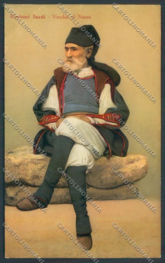 Nuoro Costumi Sardi cartolina ZG0479 – fronte
