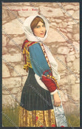 Cagliari Costumi Sardi Bono SCOLLATA cartolina ZG0491 – fronte
