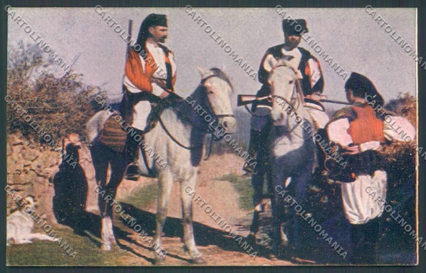 Nuoro Costumi Sardi Oliena cartolina ZG0496 – fronte