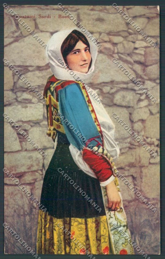 Cagliari Costumi Sardi Bono cartolina ZG0504 – fronte