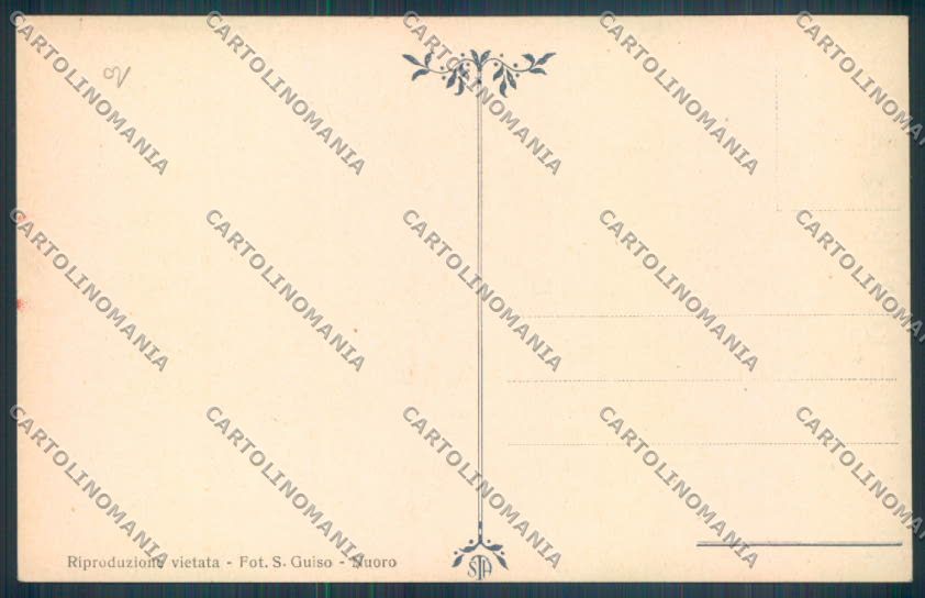 Cagliari Costumi Sardi Bono cartolina ZG0504 – retro