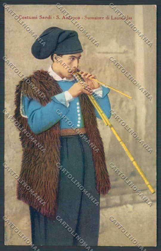 Cagliari Costumi Sardi Sant'Antioco cartolina ZG0505 – fronte