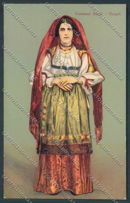 Nuoro Costumi Sardi Dorgali cartolina ZG0511 – fronte