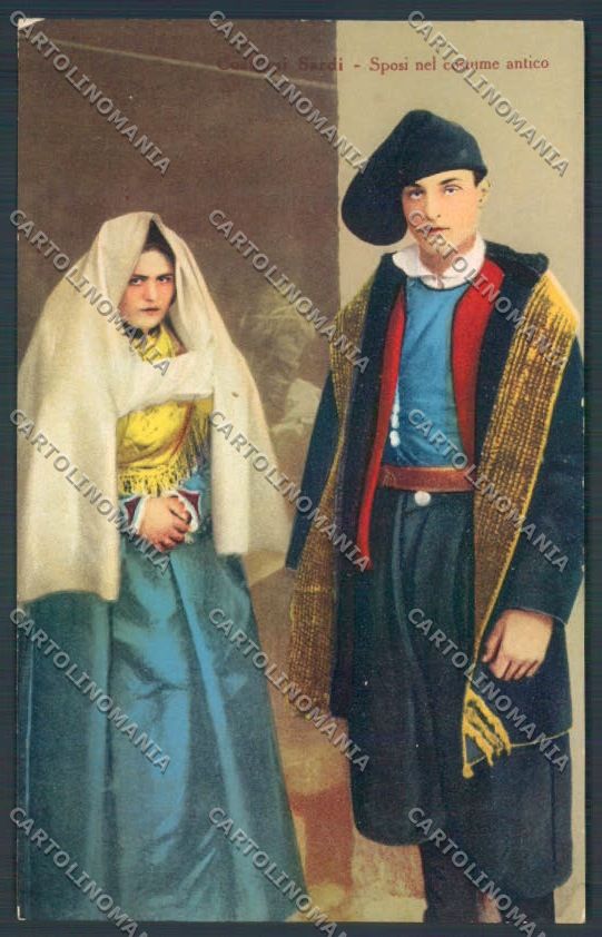 Cagliari Costumi Sardi cartolina ZG0514 – fronte