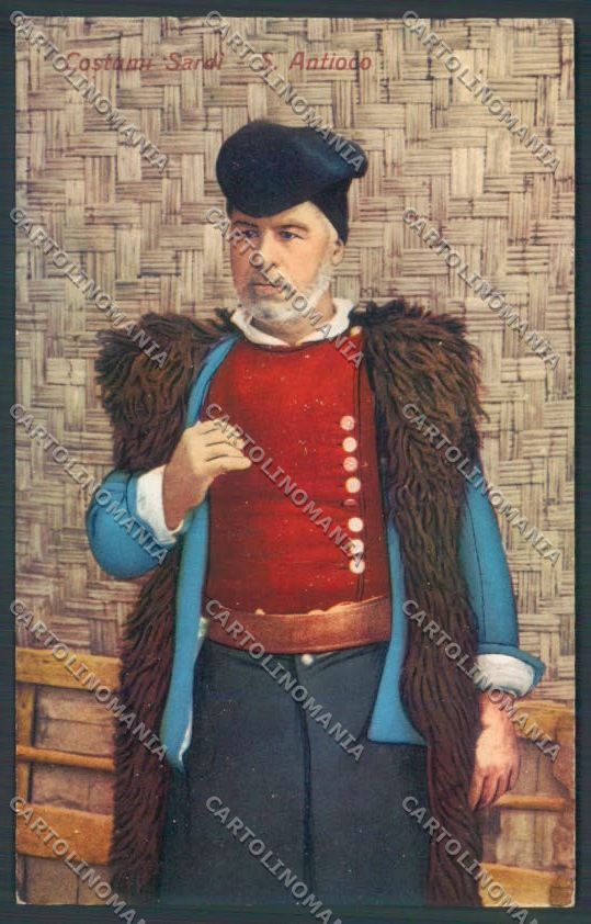 Cagliari Costumi Sardi Sant'Antioco cartolina ZG0520 – fronte