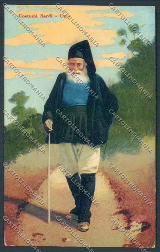 Sassari Costumi Sardi Osilo cartolina ZG0522 – fronte