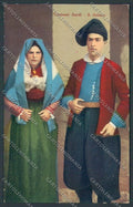 Cagliari Costumi Sardi Sant'Antioco cartolina ZG0523 – fronte