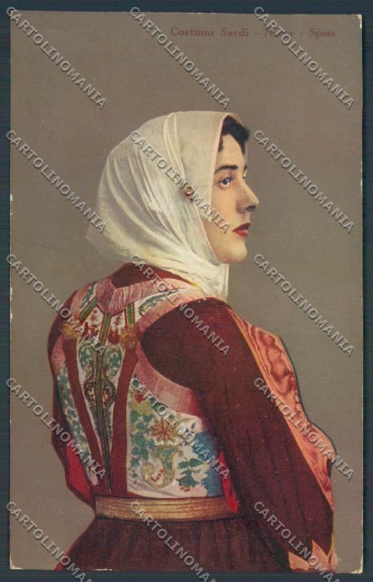 Nuoro Costumi Sardi cartolina ZG0527 – fronte