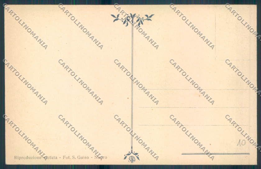 Nuoro Costumi Sardi Dorgali cartolina ZG0528 – retro