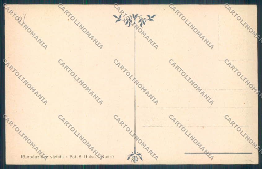 Nuoro Costumi Sardi Oliena cartolina ZG0532 – retro