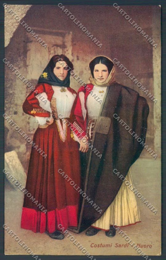 Nuoro Costumi Sardi cartolina ZG0534 – fronte