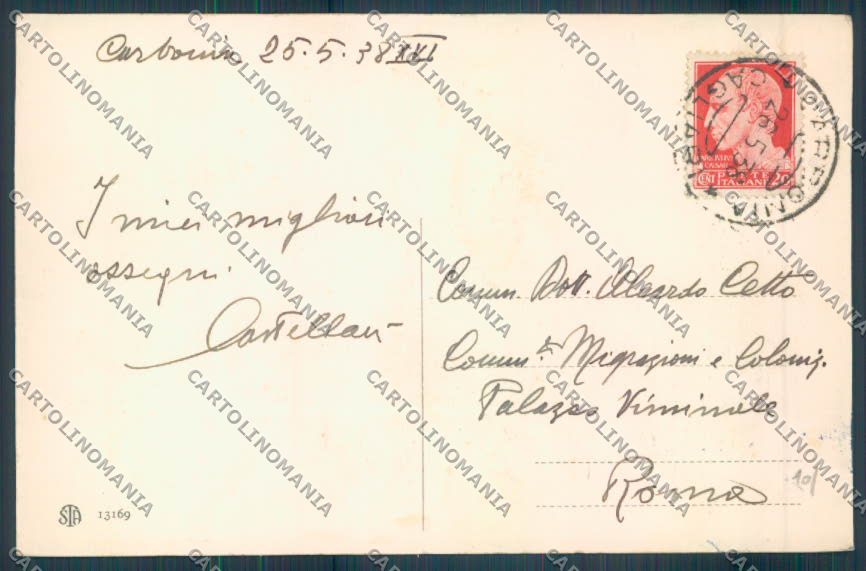Sassari Costumi Sardi Laerru cartolina ZG0545 – retro