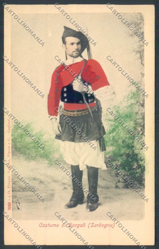 Nuoro Costumi Sardi Dorgali cartolina ZG0645 – fronte
