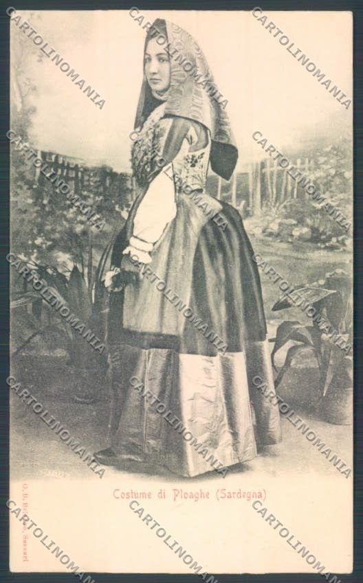 Sassari Costumi Sardi Ploaghe cartolina ZG0668 – fronte